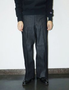 画像4: BEN DAVIS "THE GORILLA CUT" ゴリラカットデニムパンツ BLACK フラッシャー付き未使用品 W30 L30 (4)