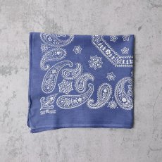 画像1: 60's エレファントブランド ペイズリー柄 バンダナ 上鼻 (1)