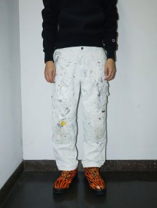 画像3: eezneez ダブルニー ペンキペイント ペインターパンツ W33 (3)