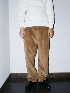 画像2: Brooks Brothers 2タック コーデュロイパンツ W34 (2)