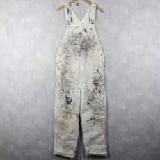 画像3: Dickies ペンキペイント ペインターオーバーオール W36 (3)