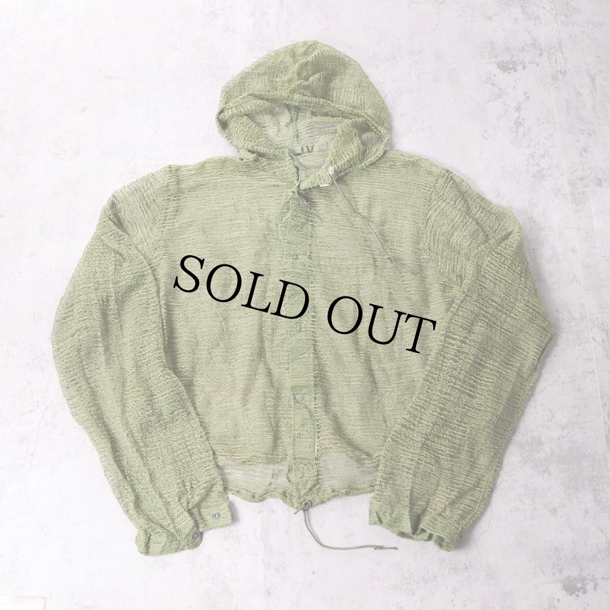 画像2: 70's U.S.ARMY モスキートパーカー LARGE DEADSTOCK (2)