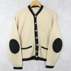 画像1: 60's SEARS SPORTSWEAR モヘアニットカーディガン M (1)