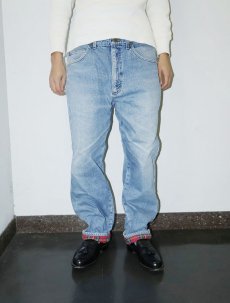 画像5: 〜90's L.L.Bean USA製 裏地ネル デニムパンツ W37 (5)