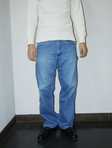 画像4: 80's Sears ROEBUCKS USA製 デニムペインターパンツ W31 (4)