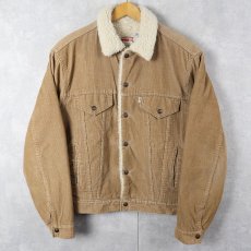 画像1: 70's Levi's USA製 70608 コーデュロイボアジャケット SIZE42 (1)