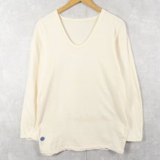 画像1: 東ドイツ軍 Uネック アンダーシャツ (1)