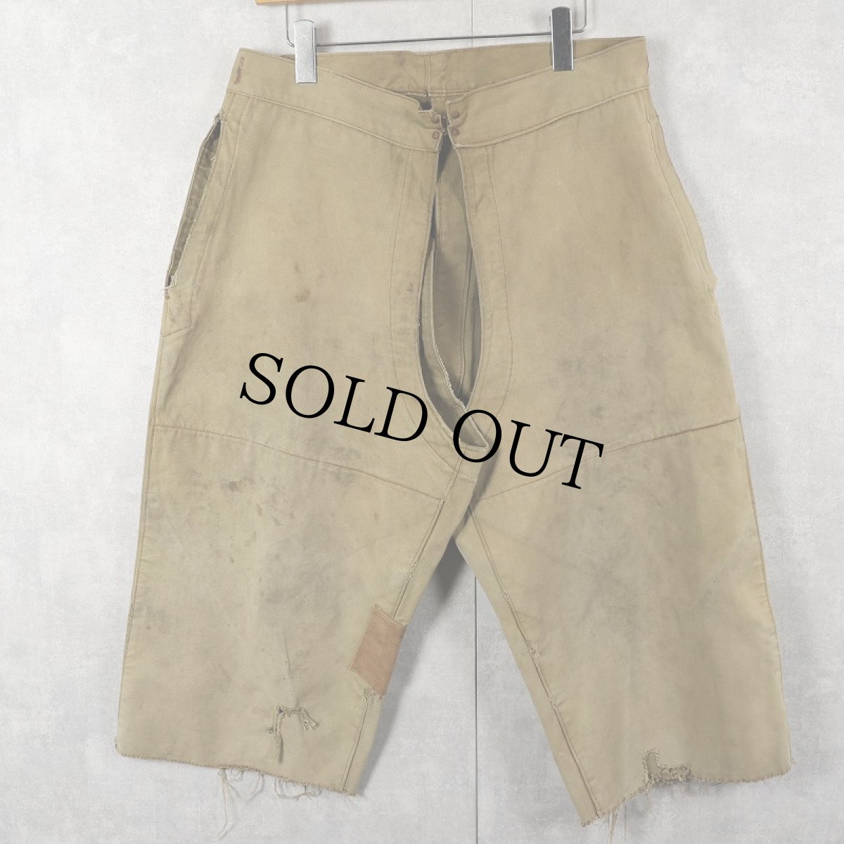 画像1: VINTAGE ハンティング オーバーパンツ W35 (1)