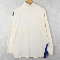 画像2: Ralph Lauren "RL-92" 切り替えデザイン タートルネックロンT M (2)