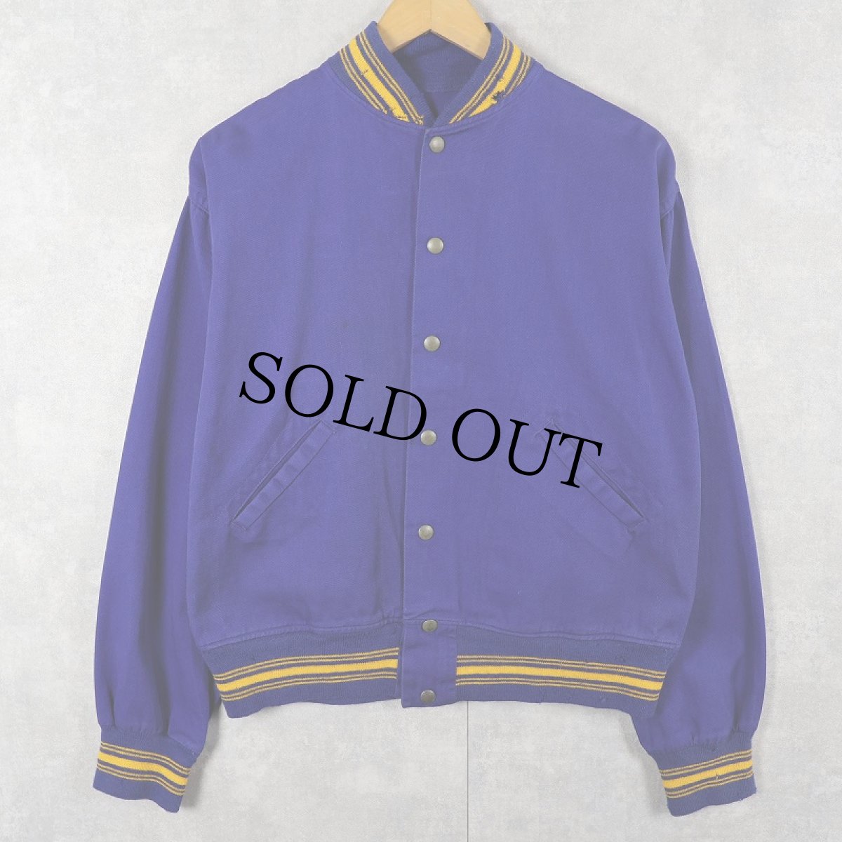 画像2: 50〜60's "AMERICAN LEGION" コットンスタジャン  (2)