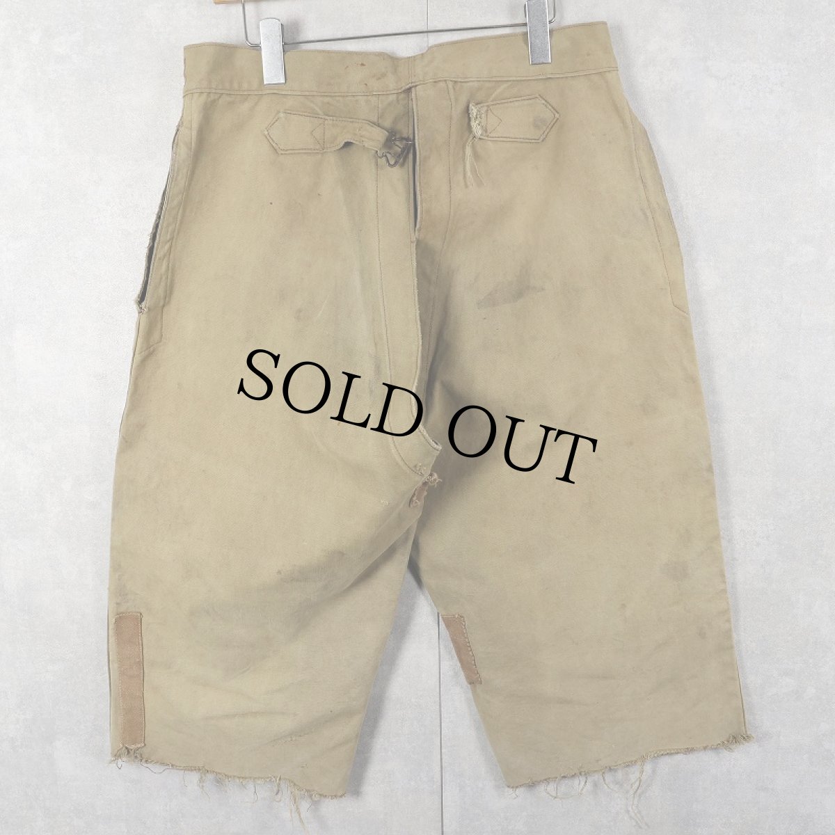 画像2: VINTAGE ハンティング オーバーパンツ W35 (2)