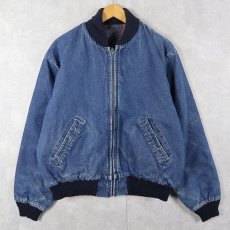 画像1: 70〜80's OSH KOSH ブランケットライナー デニムジャケット (1)