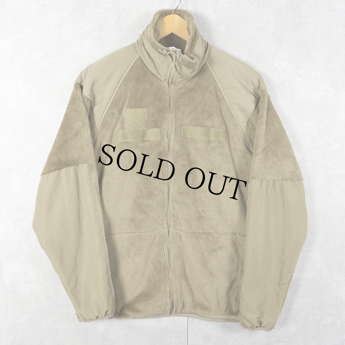 画像1: U.S.MILITARY ECWCS GEN3 Cold Weather "POLARTEC" コヨーテフリースジャケット SMALL/REGULAR (1)