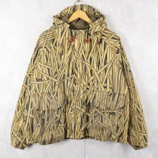 画像1: 90's Cabelas USA製 "CATTAIL CAMO" カモ柄 GORE-TEX ナイロンジャケット L (1)