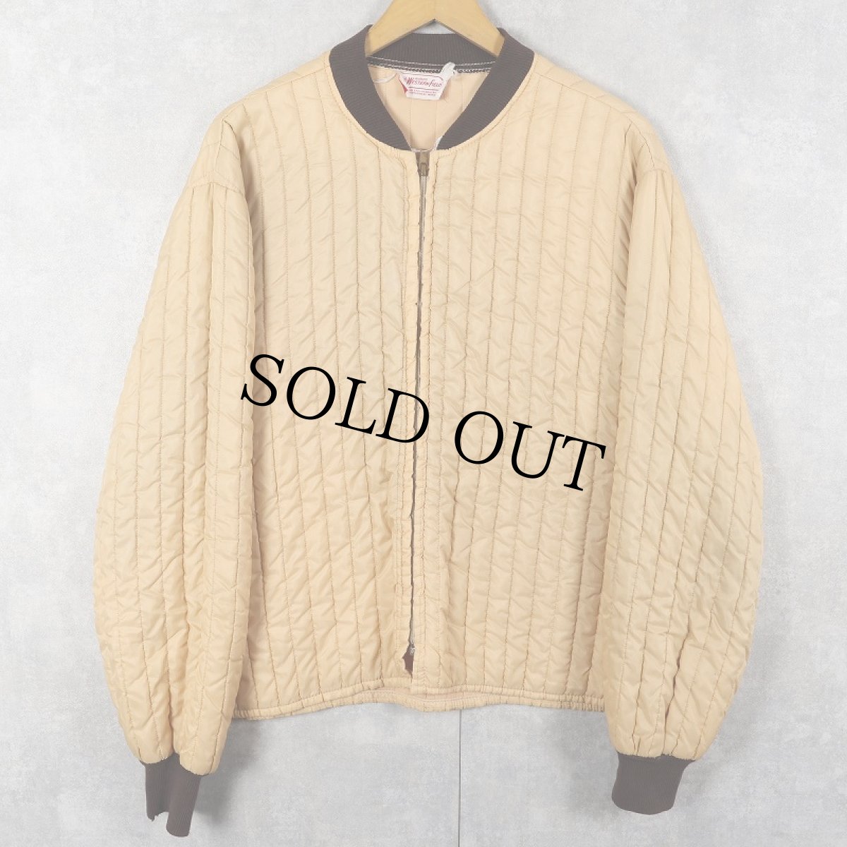 画像1: 60's Wards Western Field 中綿入り キルティングジャケット (1)