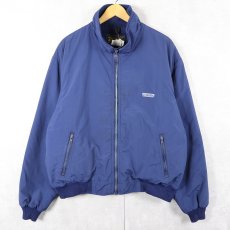 画像1: 90's Eddie Bauer USA製 裏フリース ナイロンジャケット XL (1)