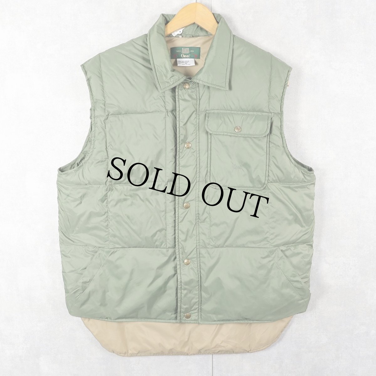 画像1: 90's ORVIS ダウンベスト M (1)
