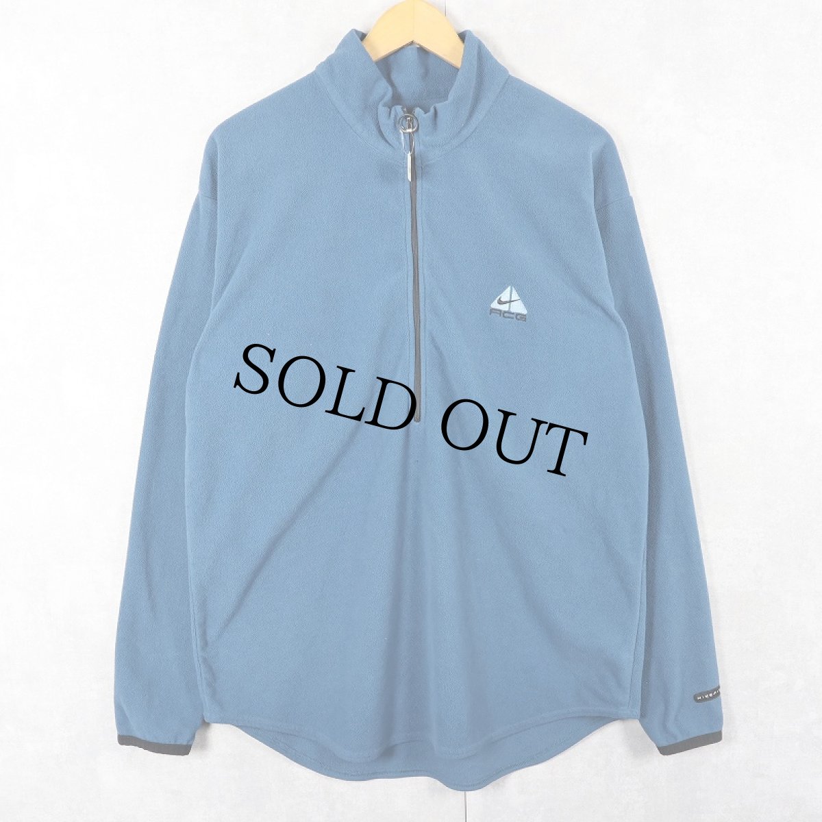 画像1: 90's NIKE ACG ハーフジップ フリースジャケット (1)