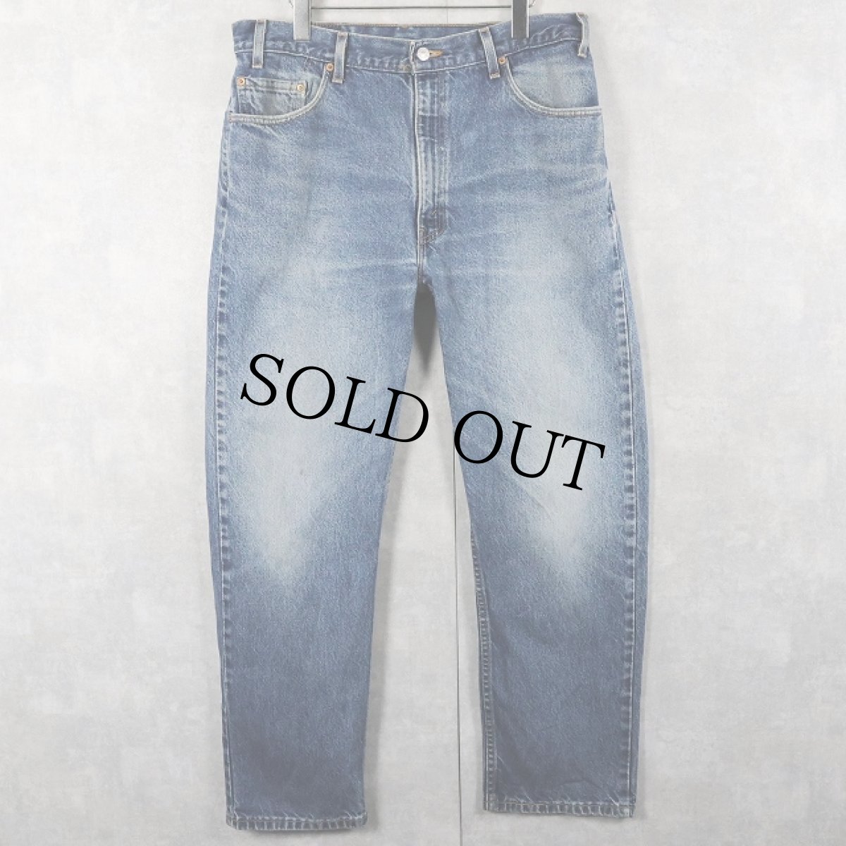 画像1: 2000's Levi's 70505-0216 "REGULAR FIT STRAIGHT LEG" USA製 デニムパンツ W35 (1)