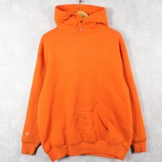 画像2: 90's AMERICA'S FINEST USA製 "ie" プリントスウェットフーディー L (2)