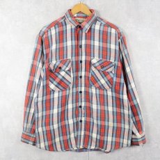 画像1: RUGGED WEAR by b.o.g. チェック柄 ヘビーネルシャツ (1)