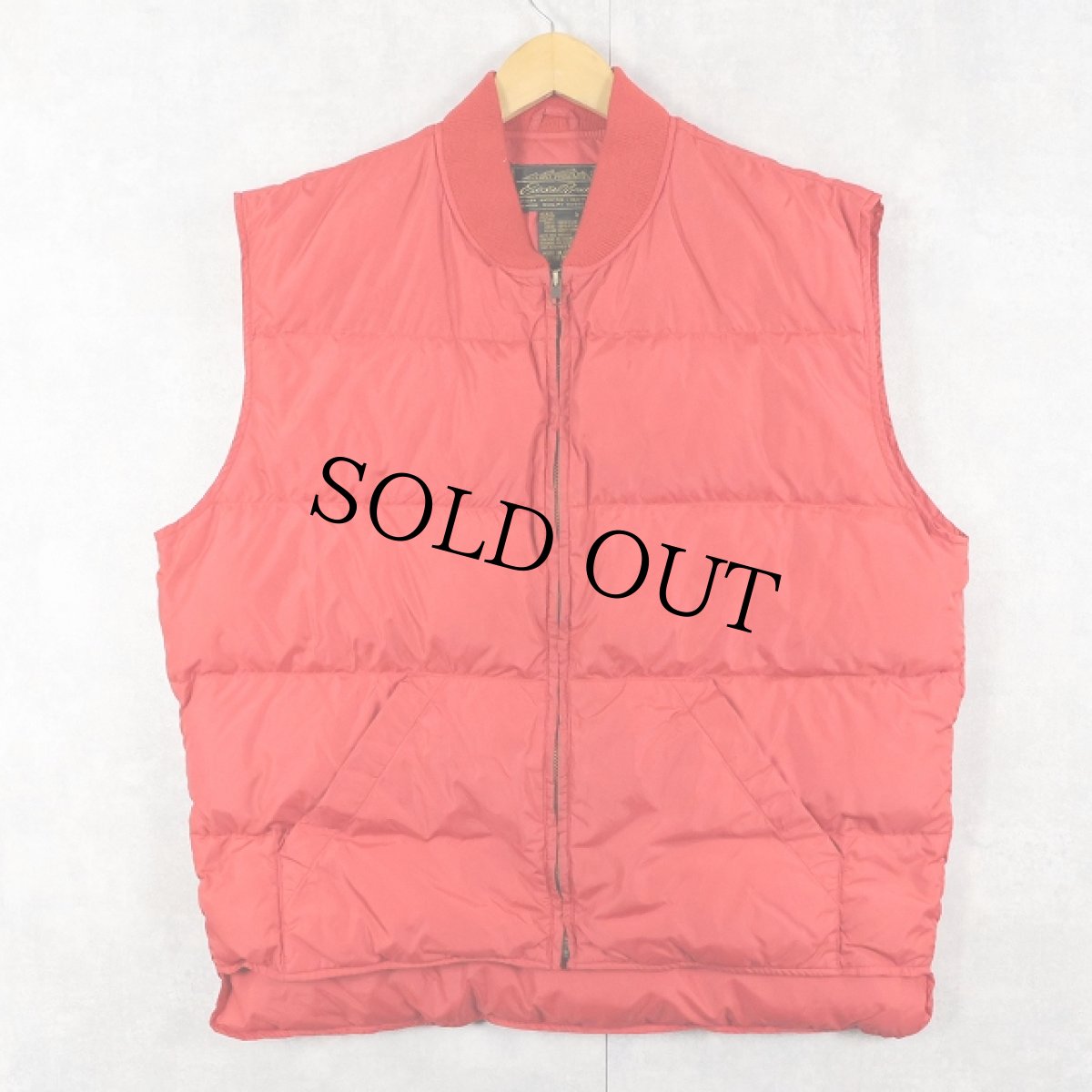 画像1: 80〜90's Eddie Bauer グースダウンベスト L (1)