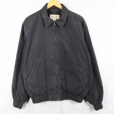 画像1: 90's ST JOHN'S BAY スイングトップ BLACK M (1)