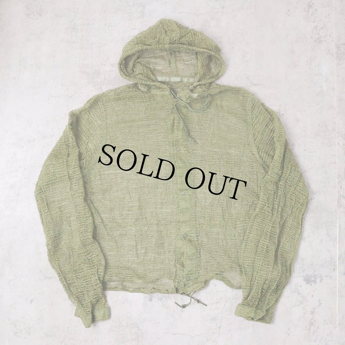 画像1: 70's U.S.ARMY モスキートパーカー LARGE (1)