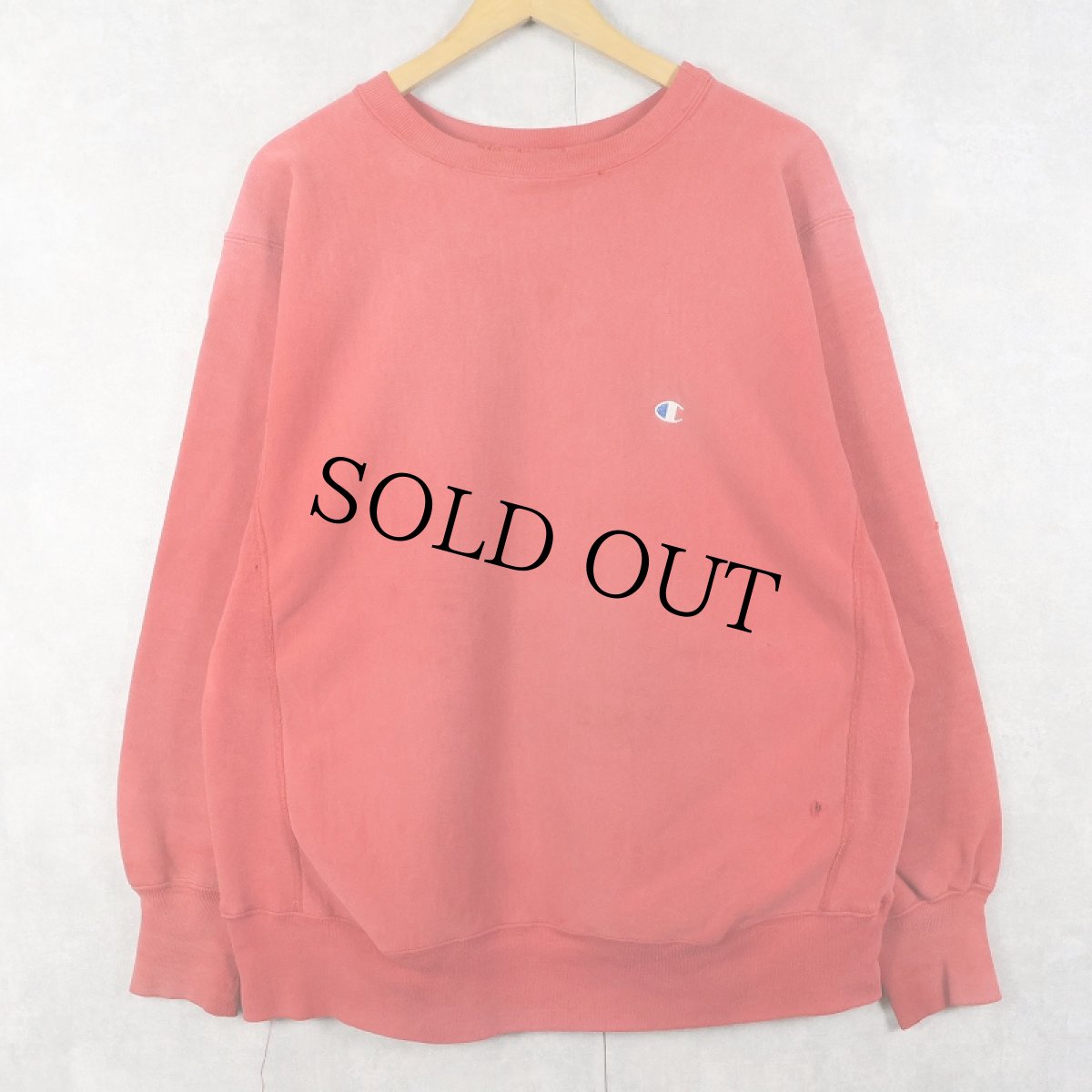 画像1: 80's Champion REVERSE WEAVE USA製 トリコタグ 目付き スウェット XL (1)