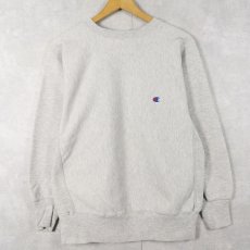 画像1: 90's Champion REVERSE WEAVE USA製 目付き スウェット L (1)