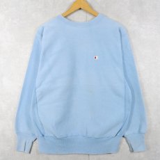 画像1: 90's Champion REVERSE WEAVE USA製 目付き スウェット L (1)