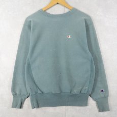 画像1: 90's Champion REVERSE WEAVE 目付き スウェット M (1)