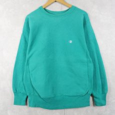 画像1: 90's Champion REVERSE WEAVE USA製 目付き スウェット L (1)