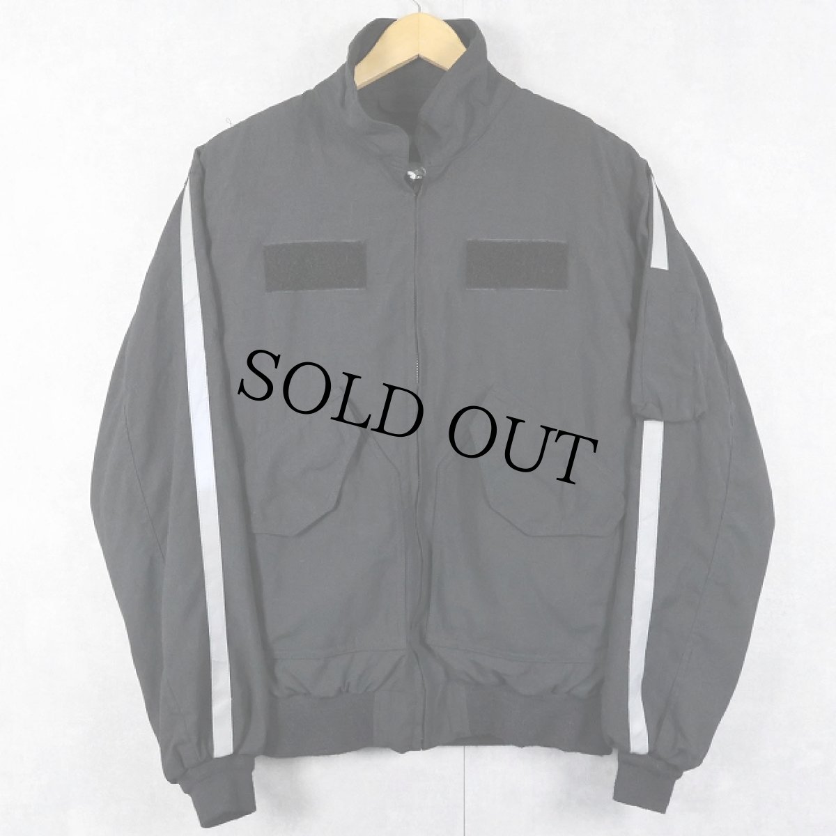 画像1: AUREUS INTERNATIONAL "MILITARY TYPE" リフレクター付き ノーメックスジャケット BLACK M (1)