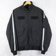 画像1: AUREUS INTERNATIONAL "MILITARY TYPE" リフレクター付き ノーメックスジャケット BLACK M (1)