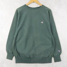 画像1: 90's Champion REVERSE WEAVE USA製 目付き スウェット XL (1)