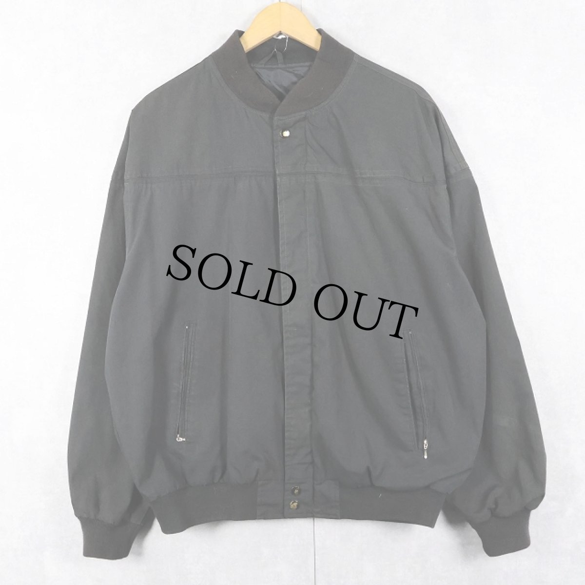 画像1: 90's Arnie ダービージャケット BLACK L (1)