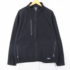 画像1: 2000's Patagonia シンチラフリースジャケット BLACK L (1)