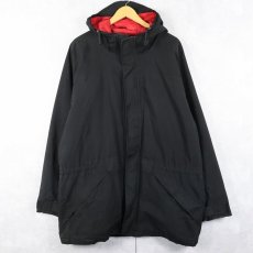 画像3: 90's J.CREW "GORE-TEX" 中綿入り マウンテンパーカー BLACK L (3)