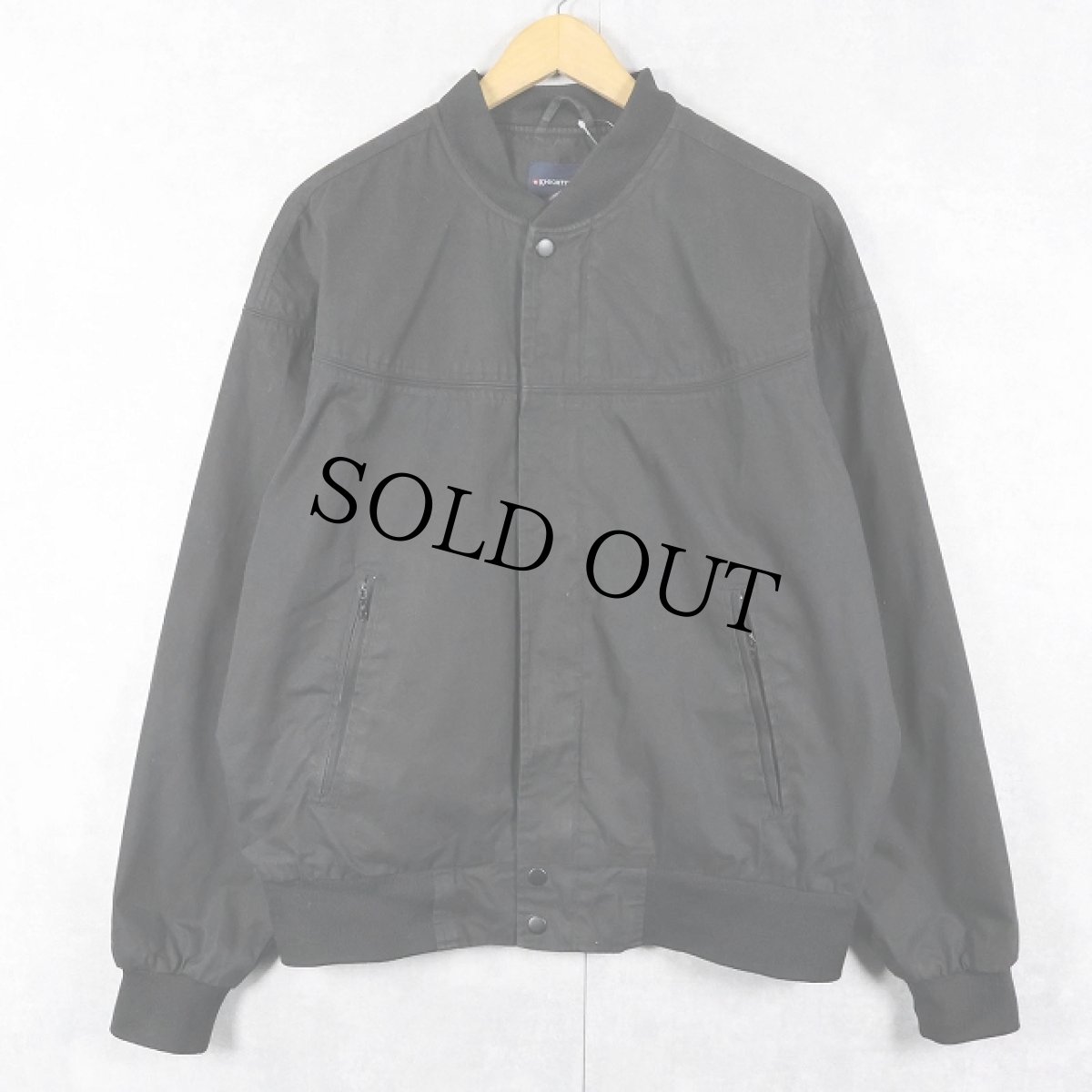 画像1: 90〜2000's KNIGHTSBRIDGE ダービージャケット BLACK M (1)