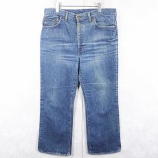 画像1: 80's Levi's 517 USA製 ブーツカットデニムパンツ W37 (1)