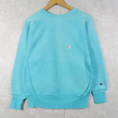 画像1: 90's Champion REVERSE WEAVE USA製 目付き スウェット M (1)