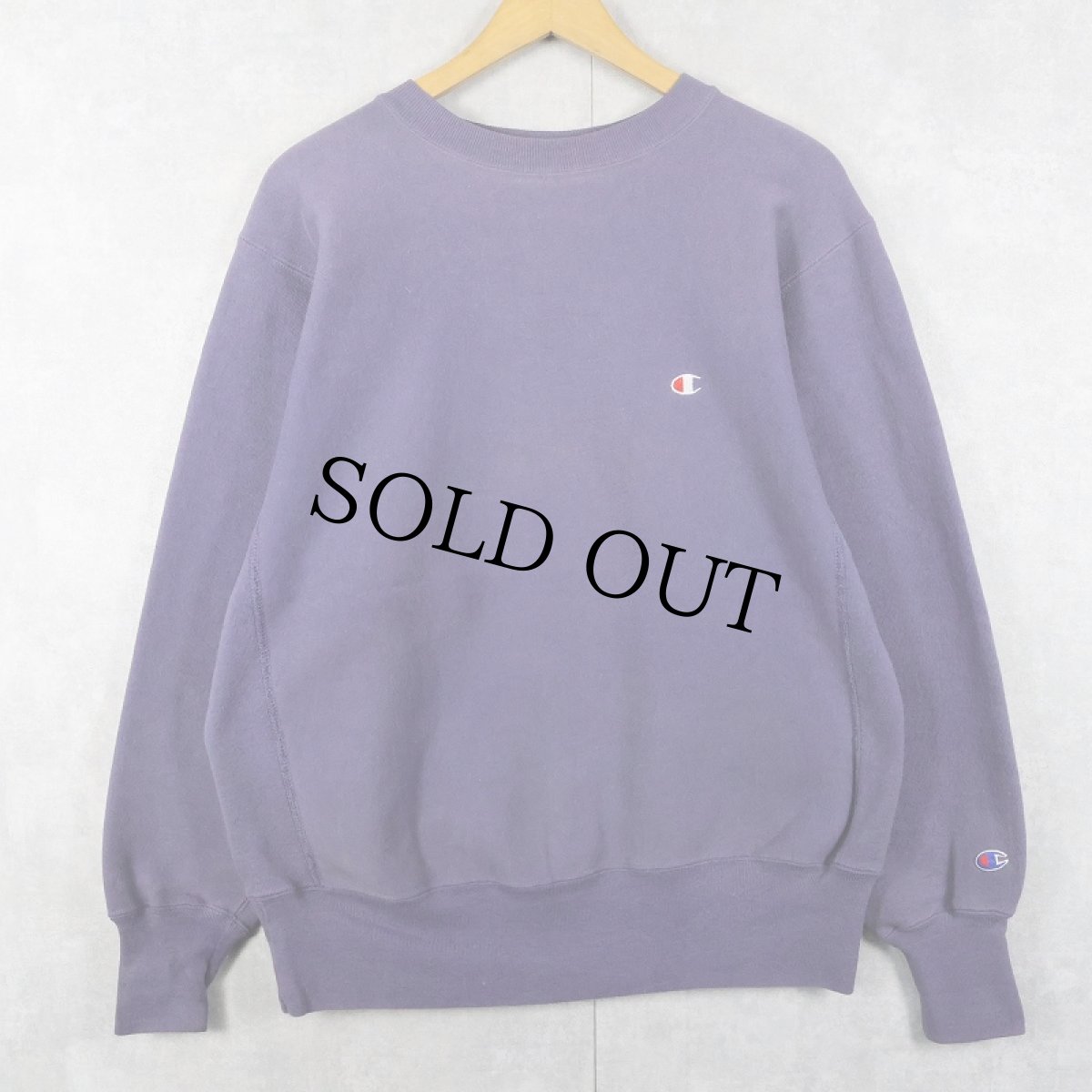 画像1: 90's Champion REVERSE WEAVE USA製 目付き スウェット L (1)