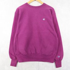 画像1: 90's Champion REVERSE WEAVE USA製 目付き スウェット L (1)