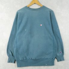 画像1: 90's Champion REVERSE WEAVE USA製 目付き スウェット XL (1)