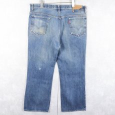 画像2: 70's Levi's 517 66Single ブーツカットデニムパンツ W39 (2)