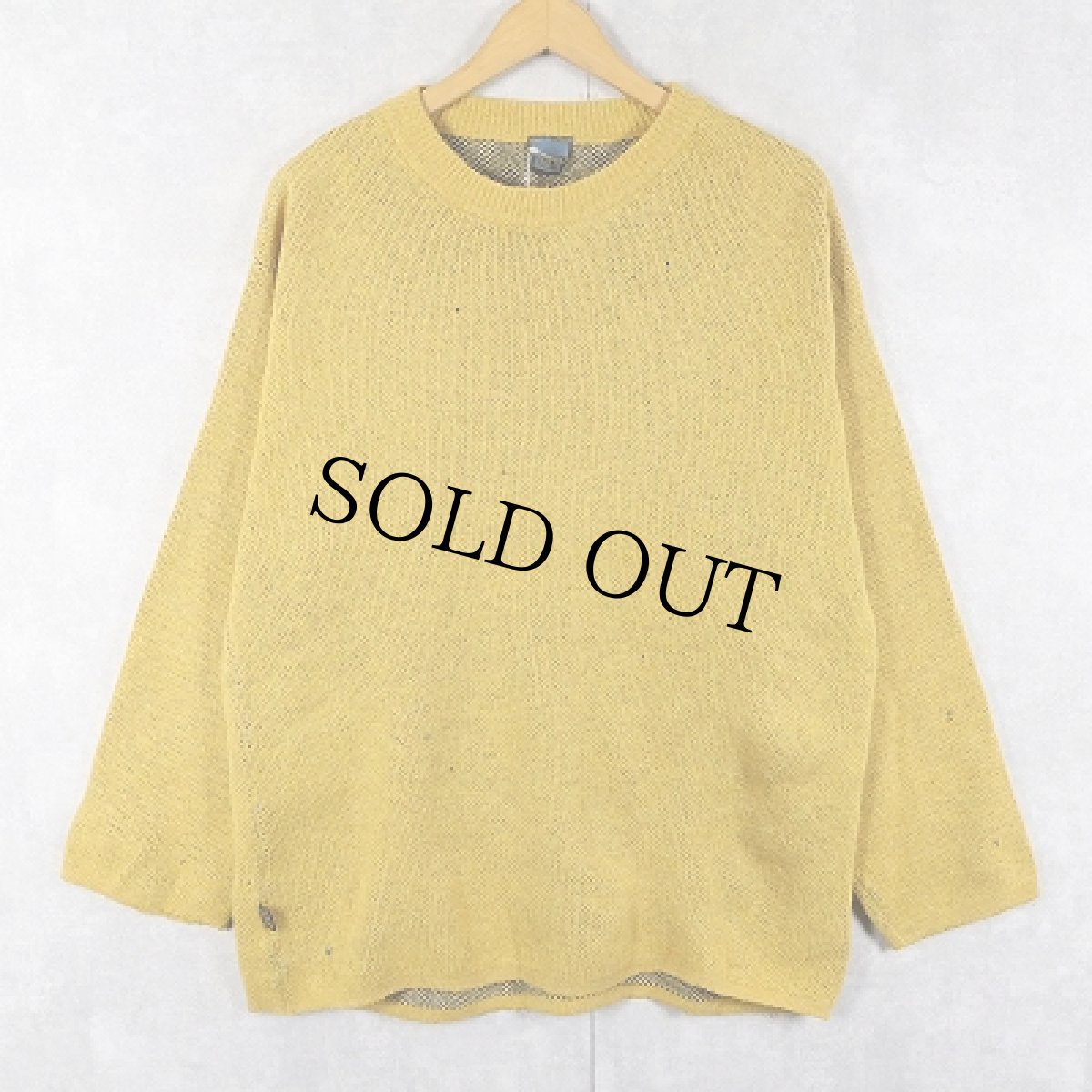 画像4: 90's〜 DDP "Eggman" キャラクター ジャガード ユーロスキーニットセーター (4)