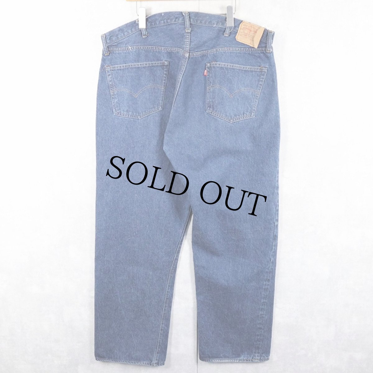 画像2: 80's Levi's 501 RED LINE USA製 デニムパンツ W45 (2)