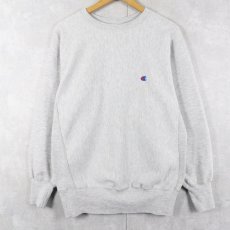 画像1: 90's Champion REVERSE WEAVE USA製 目付き スウェット L (1)