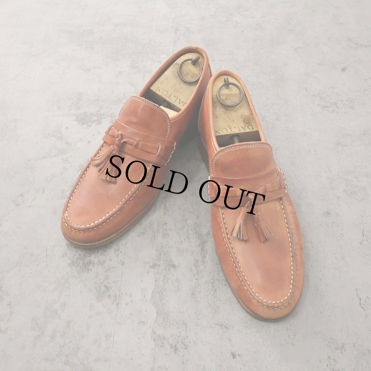 画像1: 70's〜 Arnoldo Neri レザータッセルローファー US9 (1)